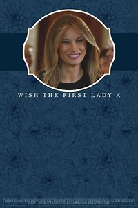 672K views · 319 reactions | ATTENTION! Our FANTASTIC First Lady Melania’s birthday is TODAY, and I want to do something special for her because she is so special to me We’re making her a card signed by supporters all across the country. Our goal is to get ONE MILLION Americans to sign her card to wish Melania a Happy Birthday. Please sign the First Lady’s Official 2019 Birthday Card IMMEDIATELY to be one of the first names she sees on the card. | Donald J. Trump | Facebook