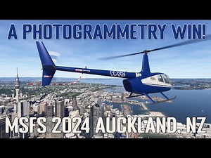 MSFS 2024 Scores Big Photogrammetry Points in Auckland, NZ