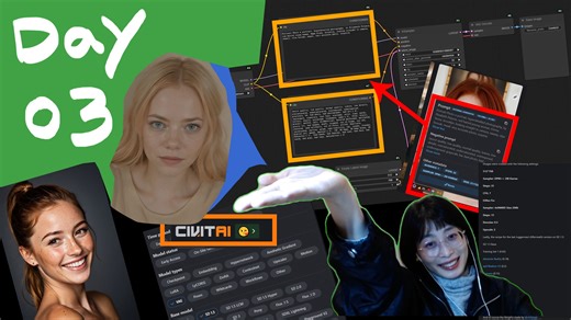 从零开始comfyui系列教程 学习第三天筛选Civitai上的模型，并对应数值到工作流