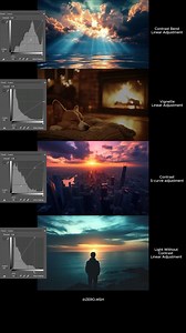 Jack Faulkner on Instagram: "Understand Photoshop Adjustments Like a Pro! 🔄 Contrast Bend Linear Adjustment Refine your image’s contrast with a smooth, linear adjustment to enhance the visual impact. 🌟 Vignette Linear Adjustment Add a subtle vignette effect to draw attention to the center by gently darkening or lightening the edges. 🌈 Contrast S-Curve Adjustment Boost contrast with an S-curve adjustment, deepening shadows and brightening highlights for a striking effect. 💡 Light Without Cont