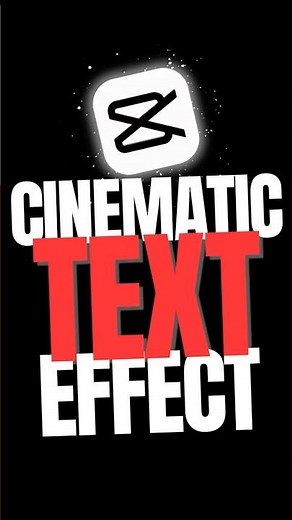 Clean Cinematic Zoom Text Effect | CapCut PC Tutorial