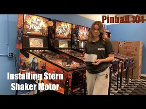 Pinball 101- Installing A Shaker Motor