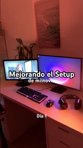 Auriculares inalámbricos Logitech G733 | Mejorando el setup de mi novio (parte 1) ☁️🎧🖥️ #setup