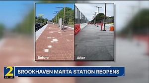 Brookhaven MARTA station officially back open for business after multi-week rail skip