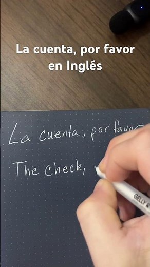 La cuenta, por favor en Inglés | Aprende a decir ‘The check, please’ #aprenderinglés #ingles