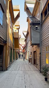 59K views · 2.4K reactions | Step inside Bryggen – Bergen’s UNESCO World Heritage treasure  #Bryggen #BergenNorway #UNESCOWorldHeritage #VisitNorway #TravelEurope #HistoricPlaces | Life in Norway | Facebook