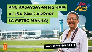 Join Cito Beltran as he explores the history of the Philippines’ first major airports—from Grace Park Airfield in Caloocan, the country’s first commercial airstrip, to Nielson Field in Makati, once the center of international travel. See how Nichols Field in Pasay transformed into what we now know as NAIA, the country’s main gateway to the world. Now, with the New NAIA Infra Corp. (NNIC) leading its modernization, NAIA is entering a new chapter—one that promises a smoother and more efficient tra