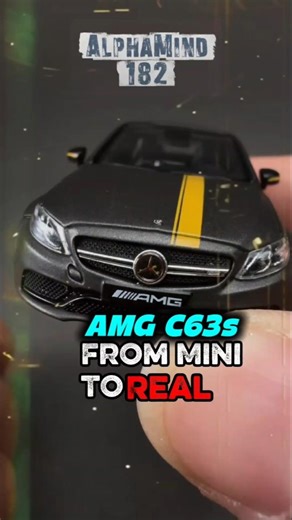 The Ruthless Executive! Mercedes-Benz AMG C63s Howie Model: From Mini to Real | AlphaMind182