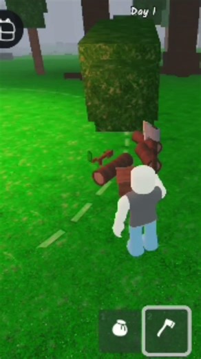 In Roblox, I cut trees and start fires 🔥 #roblox #robloxfunny #robloxshorts #robloxedit