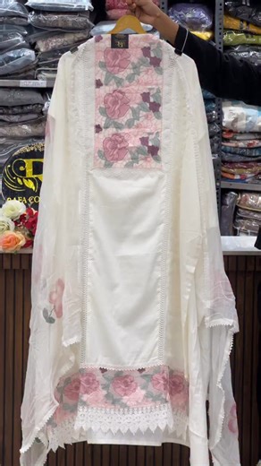 Rafa Collection on Instagram: "Code-3123 Comment ❤️ for link! ✨ NEW ARRIVAL ALERT ✨ Grace woven in every detail 💫 Presenting our Embroidered Suit with Heavy Lacework, crafted in pure premium fabric for an elegant and luxurious look 🤍 🧵 Heavy embroidery with rich lace detailing 🌸 Pure fabric | Premium finish 🛍️ Fresh new arrival 🚚 COD available 🌐 For price & full details, visit our website ✨ Elevate your ethnic wardrobe today ✨ #NewArrivalSuit #EmbroideredSuit #rafacollection"