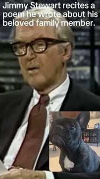 #jimmystewart #poetry #johnnycarson #dogs #poetrystatus #poetrylovers