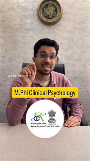 Sayyid Shaheer on Instagram: "Admission open at Culcutta University for M.Phil Clinical Psychology ( RCI ) . 🔔Important Dates (Follow Admission Schedule): 1. Date of Notification: 08/01/2026 2. Last Date of submission of online application: 02/02/2026 3. Last Date of Application Fee payment (online): 02/02/2026 4. Date of entrance test: 13/02/2026(Written test 1hr. 30 min will be conducted) 5. Reporting Time for Entrance Test: 10:00 A.M; Entrance Test 11.00am to 12.30pm 6. Date of Viva-voce: 16