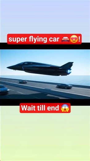 super flying black car 🚘😍! #supercar #viral #shorts #cartoon #futuristictravel #car