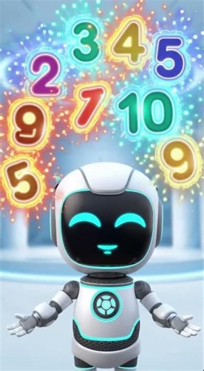 Numbers 1–20 Song with Learning Robot