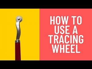 Tracing Wheel || How to use Tracing Wheel or Marking Wheel