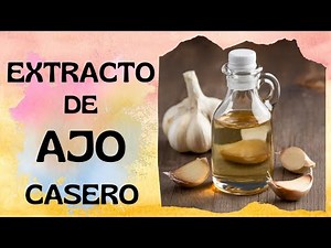 Extracto de AJO CONCENTRADO Casero | ESENCIA de AJO 🧄