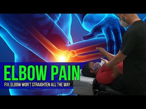 *Elbow Pain Fix, Elbow Won’t Straighten all the way (NYC Chiropractor)