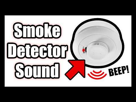 Smoke Detector Chirping Sound Effect - Single Beep