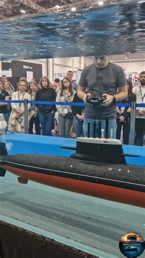 The Hunt for Red October in Miniature! Giant RC Typhoon Submarine #RC #shorts