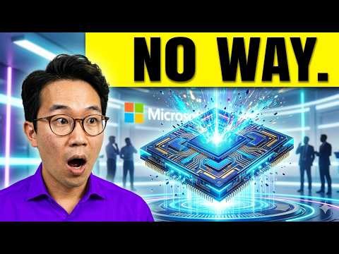 Microsoft's New Quantum Chip Just Shocked The Entire Industry