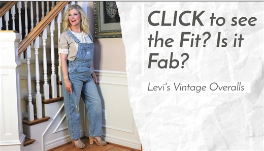 Watch Fit? Levi's Vintage Overalls on Amazon Live
