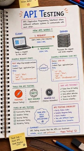 API Testing Explained | Learn How APIs Work | Software Testing #shorts
