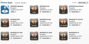 Garmin iOS navigation app sale (Save 50% on Navigon)