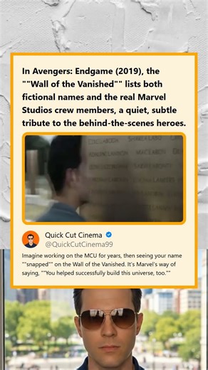 Avengers Endgame 2019 Wall of the Vanished Features the Names of Real Marvel Studios Crew