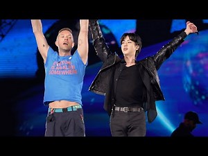 BTS JIN x Coldplay LIVE - The Astronaut & My Universe FULL FANCAM Performance 2025