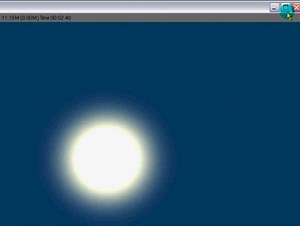 Blender tutorial on making a visible sun, basic clouds, and changing the world color