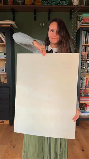 🎃✨ Happy Halloween! ✨🦇 Meet my latest painting, a mysterious pumpkin surrounded by bats, bringing a touch of Halloween spirit to my studio! 🌙 Just an artist with paint water that’s definitely starting to look like a potion🖌️🍂 | Kristine ART