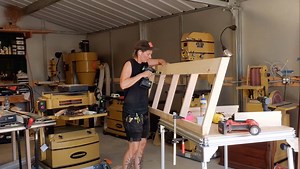 3K views · 23 reactions | Shout out to Laura Kampf for completing another great project. Glad we could be of service Level up your projects with #PowermaticWoodworking.  Like and follow for the latest tips. #ArmorGlideTechnology #WoodworkingGoals #powertools #woodworkingcommunity #woodworking #handmade #carpentry #wooddesign #design #carpenter #furniture #wood #woodcraft #woodshop #diy #diycrafts #art | Powermatic | Facebook