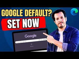 How To Make Google Default Search Engine in Microsoft Edge (Set Google Easily)