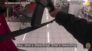 Los Angeles police release videos from fatal shooting of 14-year-old girl who was in store dressing room