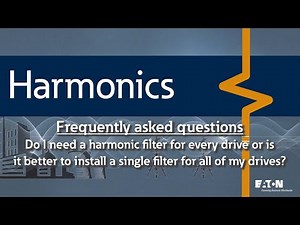47 - Do I need a harmonic filter for every drive or is it better to install a single filter for all