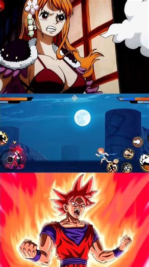 Anime Stickman Fight Game🔥 Nami Vs Son Goku Fight Edit 🔥💀#shorts#viral#trending