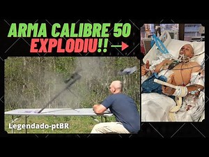 Incidente com calibre .50 BMG (Arma explodiu) *Legendado-pt