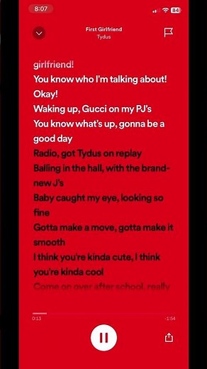 First girlfriend by Tydus #music #kids #song #spotify #lyrics