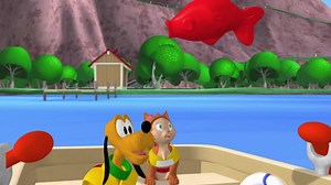 Watch 'UH-OH.  QUICK. WE NEEDA MOUSEKATOOL TO HELP US CATCHTHE BIG REDGOOEY FISH. IT'S...' | Mickey Mouse Clubhouse Clip