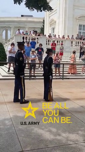 Rifle Inspection at the Tomb of the Unknown Soldier | Twenty-four hours a day, Soldiers from the 3d U.S. Infantry Regiment (The Old Guard) stand watch over the Tomb of the Unknown Soldier at Arlington National Cemetery. Before the changing of each guard, the incoming Tomb Guards, also known as Sentinels, are inspected by the Relief Commander. This is a high-speed look at that detailed, white-glove inspection of the Sentinel’s rifle and uniform. In reality, the inspection itself is about 2 minute