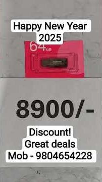 Happy New year 2026 to all Subscribers | Flat 3000/- off with great deal 64 gb pen drive + 5 books