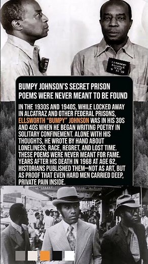 Bumpy Johnson’s Secret Prison Poems Were Never Meant to Be Found 📜 #Shorts
