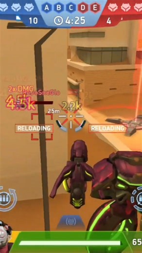 KillShot Vs Shadow | Pod Gun | Mech Arena | ROBOT #mecharena