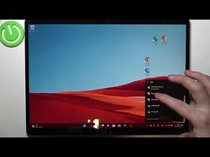 Microsoft Surface Pro X - How To Connect WiFI Network