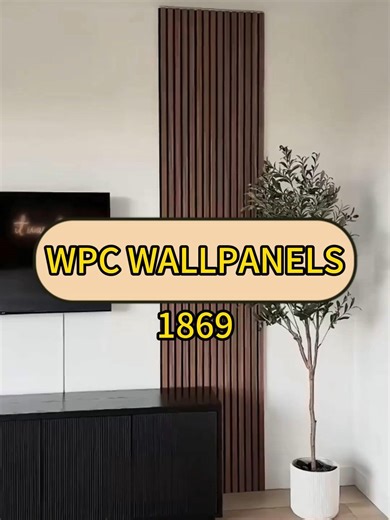 Installing WPC wall panels instantly elevates the entire space.#install #USA #diy #fyp #madeinchina #sourcefactory #chinamanufacturer #usa #wallpanel #uk #china #wpc #wpcwallpanel