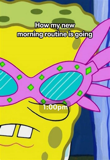 SpongeBob Inspired Morning Routine Check