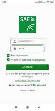 App SAE Renueva tu demanda