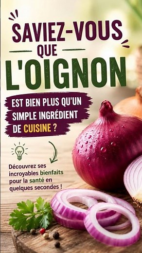 🧅 5 bienfaits surprenants de l’oignon pour votre santé 🚀