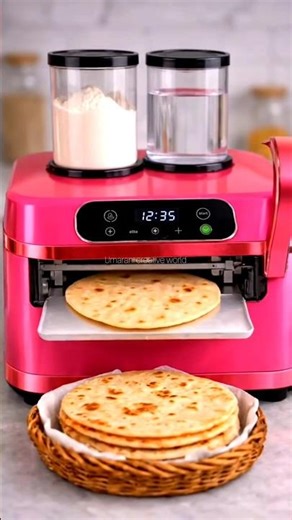 జొన్న రొట్టెలు చపాతీలు చేసే మిషన్ మనిషితో పనిలేదు ఇంకా 🤷🏻‍♀️