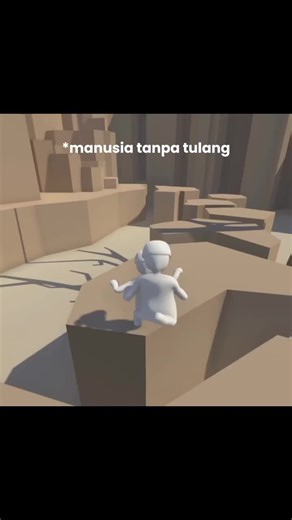 nigame ternyata susah yeee 🤯 edited : kat #humanfallflat #fyp